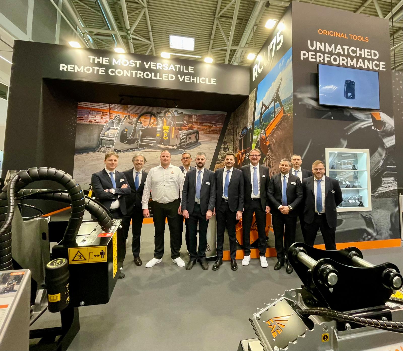 展讯｜FAE法埃机械亮相BAUMA 2025，携重量级设备引领行业新风向！